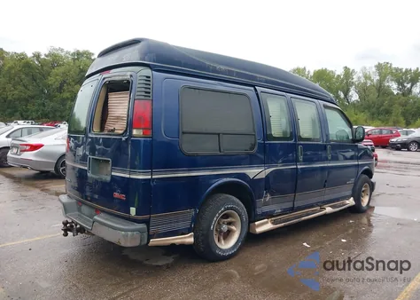 2000 GMC Savana Rv z USA, uszkodzony, nr VIN 1GDFG15W4Y1169853